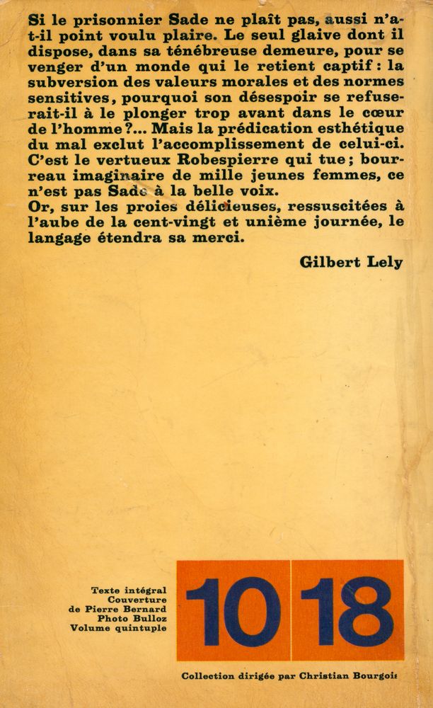 『LES 120 JOURNÉES DE SODOME OU L'ÉCOLE DU LIBERTINAGE TOME Ⅱ』 3