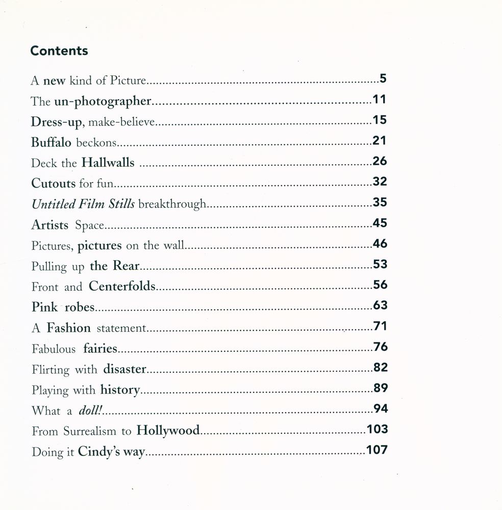 『THE ESSENTIAL - Cindy Sherman』 2