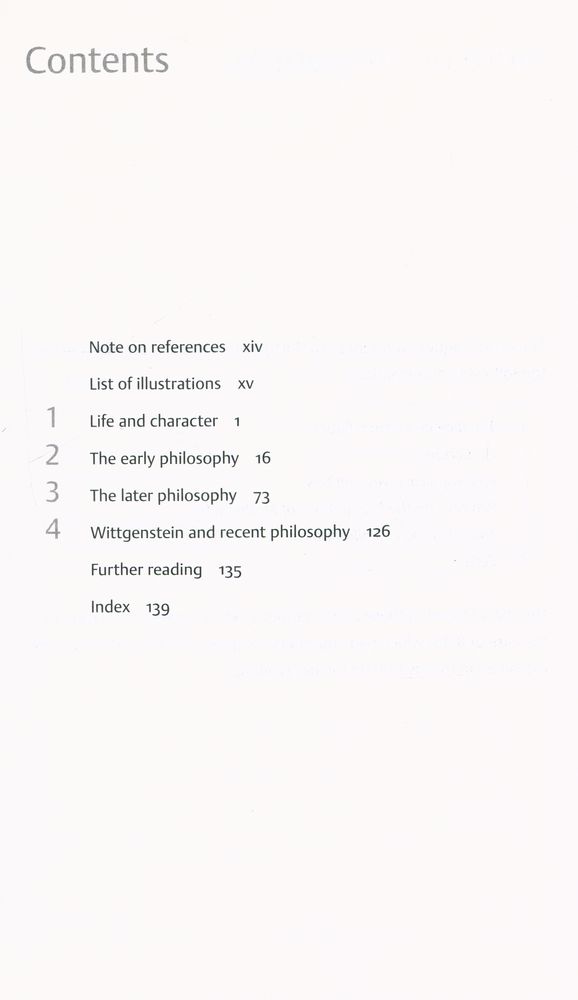 『Wittgenstein : A Very Short Introduction』 2