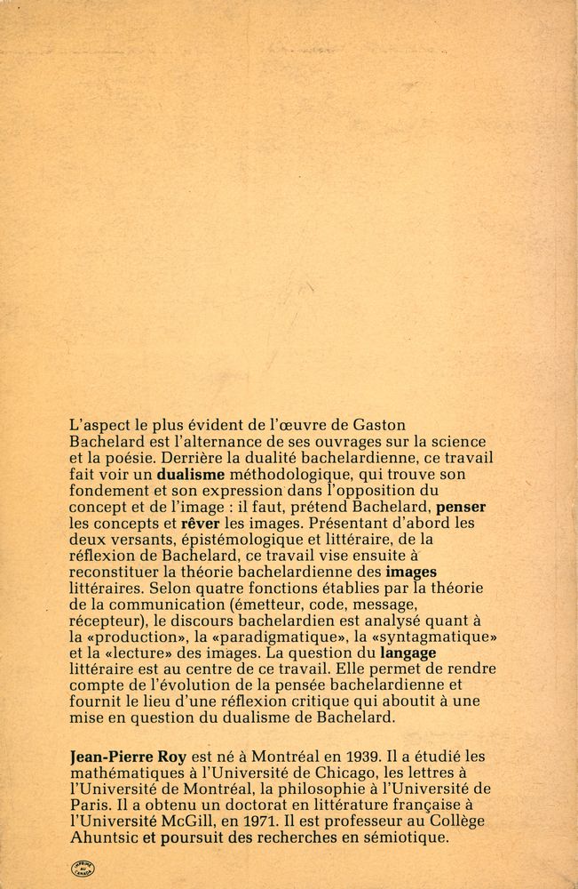 『BACHELARD : OU LE CONCEPT CONTRE L'IMAGE』 5