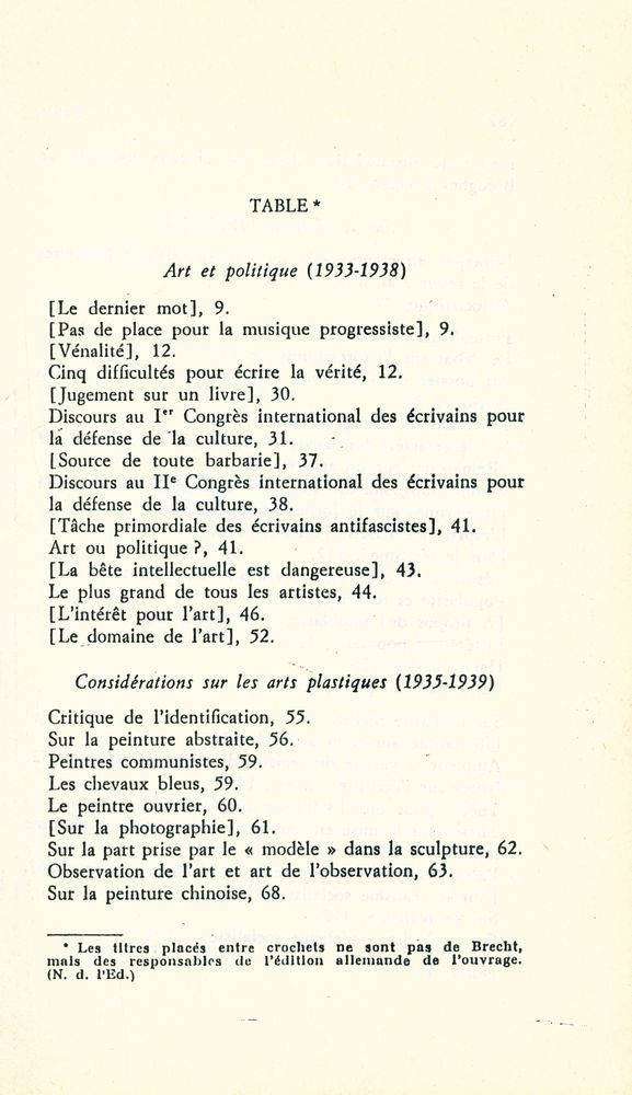 『Ecrits sur la littérature et l'art, 2 - Sur le réalisme précédé de Art et politique :  Considérations sur les arts plastiques』 2