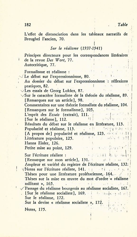 『Ecrits sur la littérature et l'art, 2 - Sur le réalisme précédé de Art et politique :  Considérations sur les arts plastiques』 3
