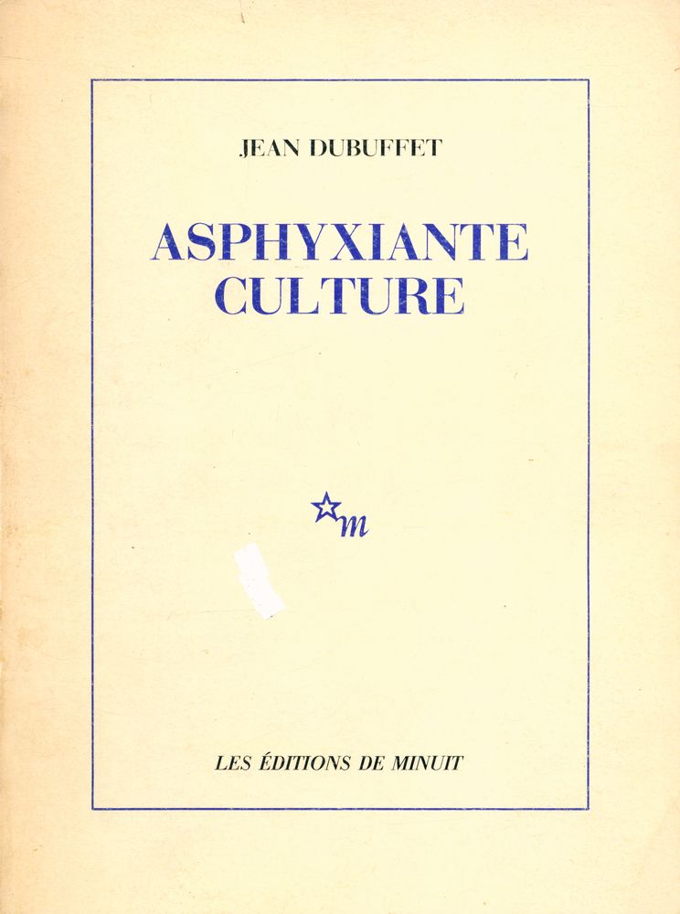 『ASPHYXIANTE CULTURE』 1