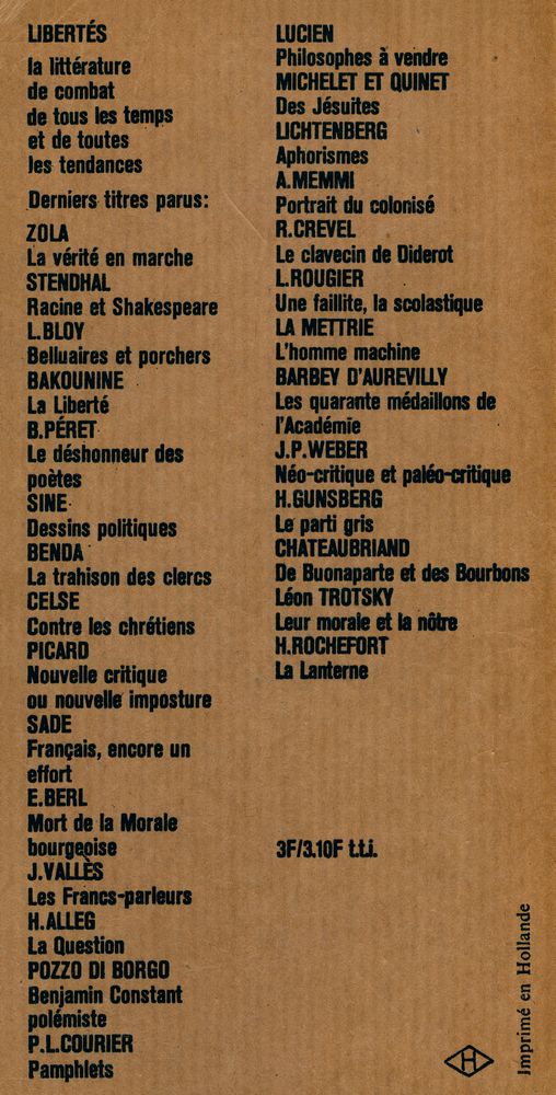『Libertés 45 - Leur morale et la nôtre』 4