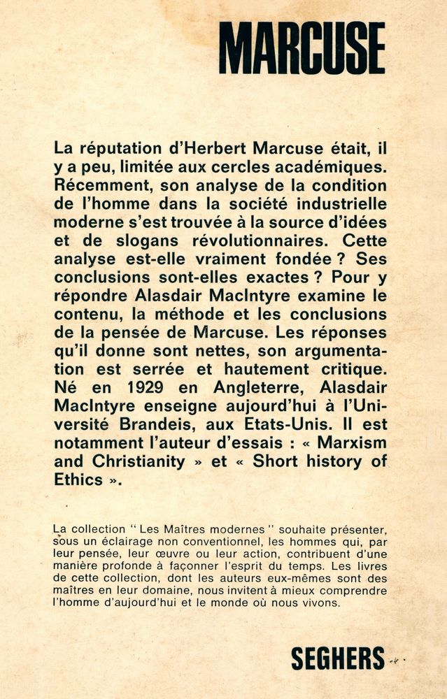 『Marcuse』 3