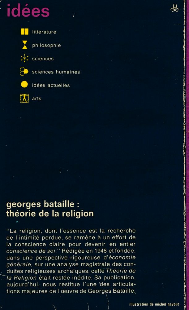 『Théorie de la Religion』 3