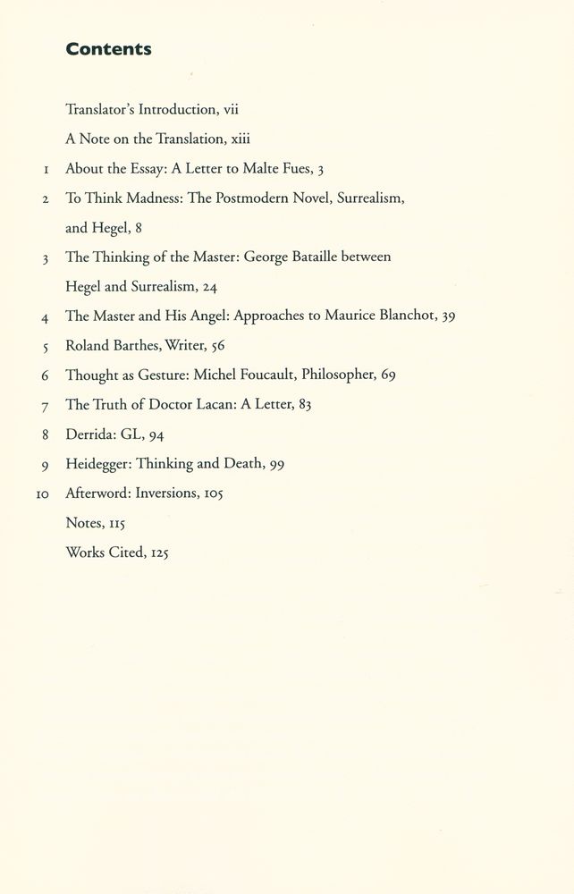『The thinking of the master : Bataille between Hegel and surrealism』 2