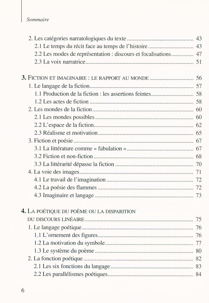 『LA POÉTIQUE : Introduction à la théorie générale des formes littéraires』 3