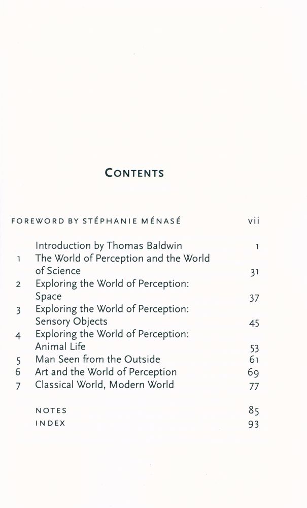 『The World of Perception』 2