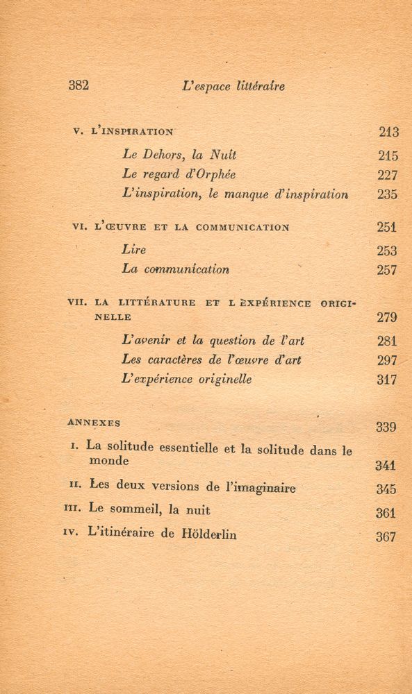 『L'espace littéraire』 3