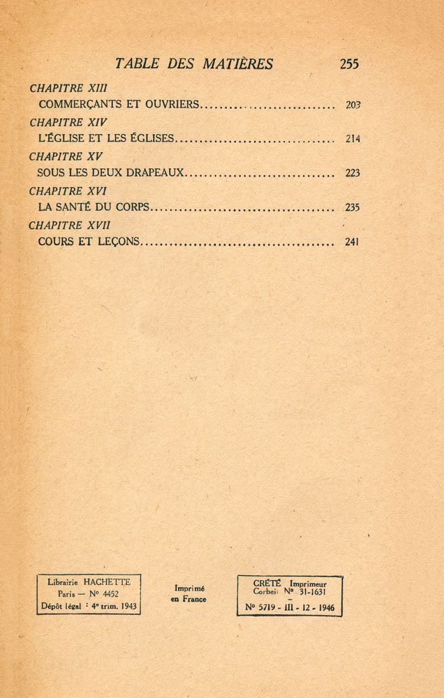 『LA VIE QUOTIDIENNE EN FRANCE EN 1830』 3