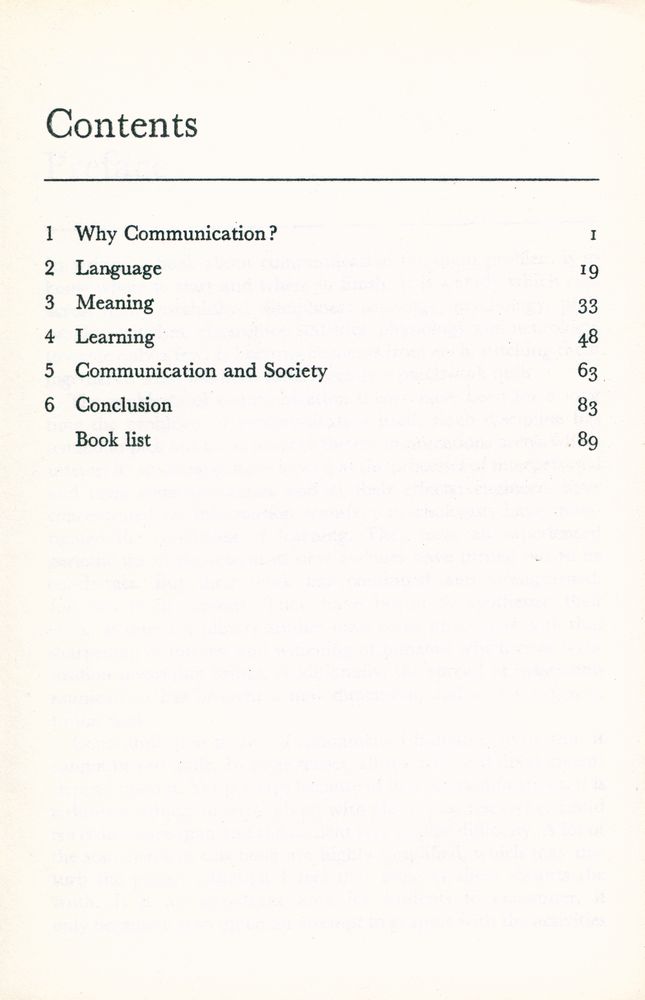 『Communication』 2