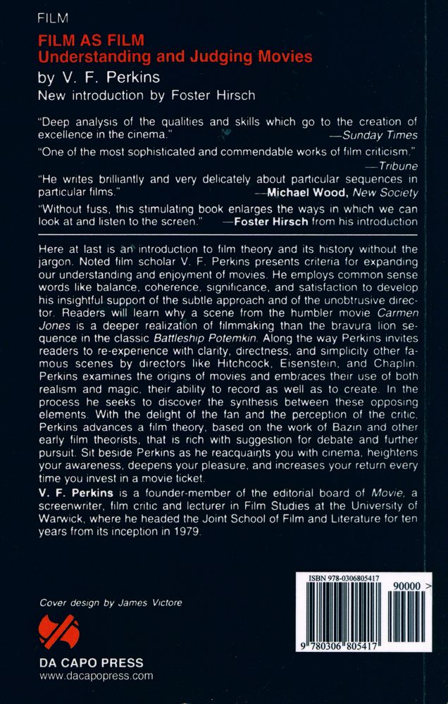 『Film as film : understanding and judging movies』 3
