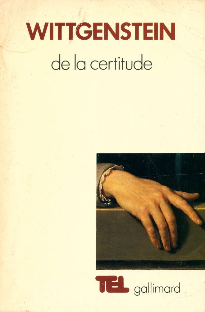 『de la certitude』 1
