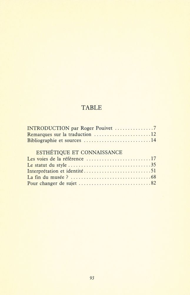 『esthétique et connaissance pour changer de sujet』 2