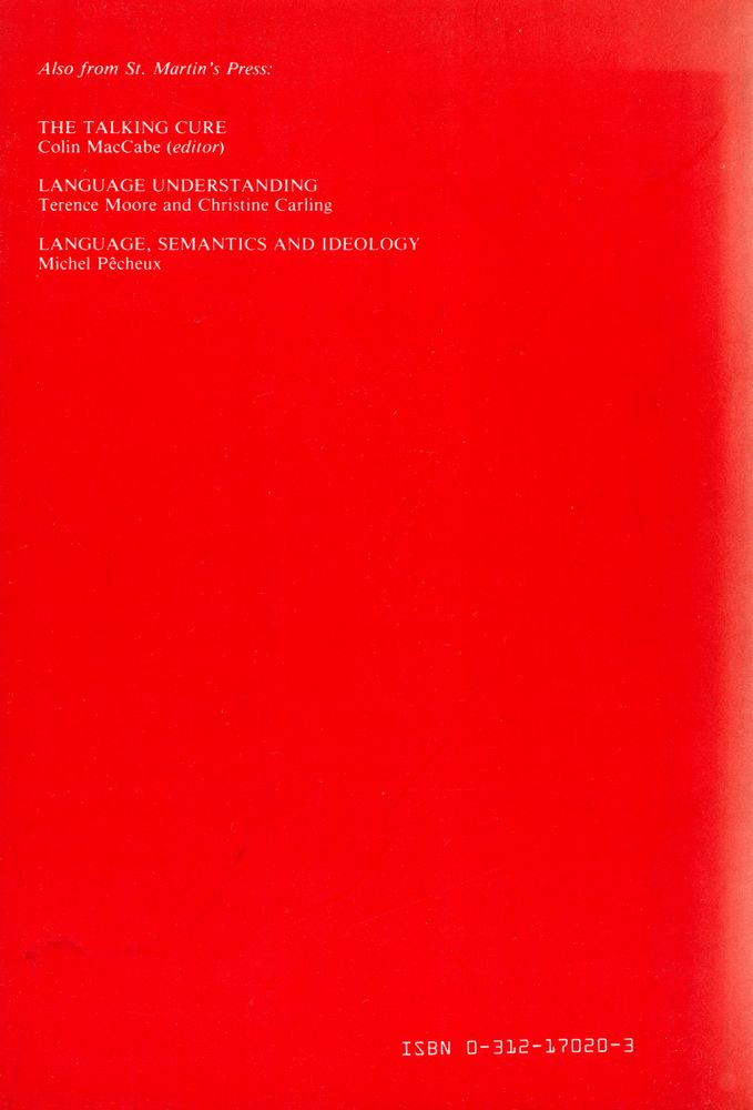 『Counter - modernism in current critical theory』 3