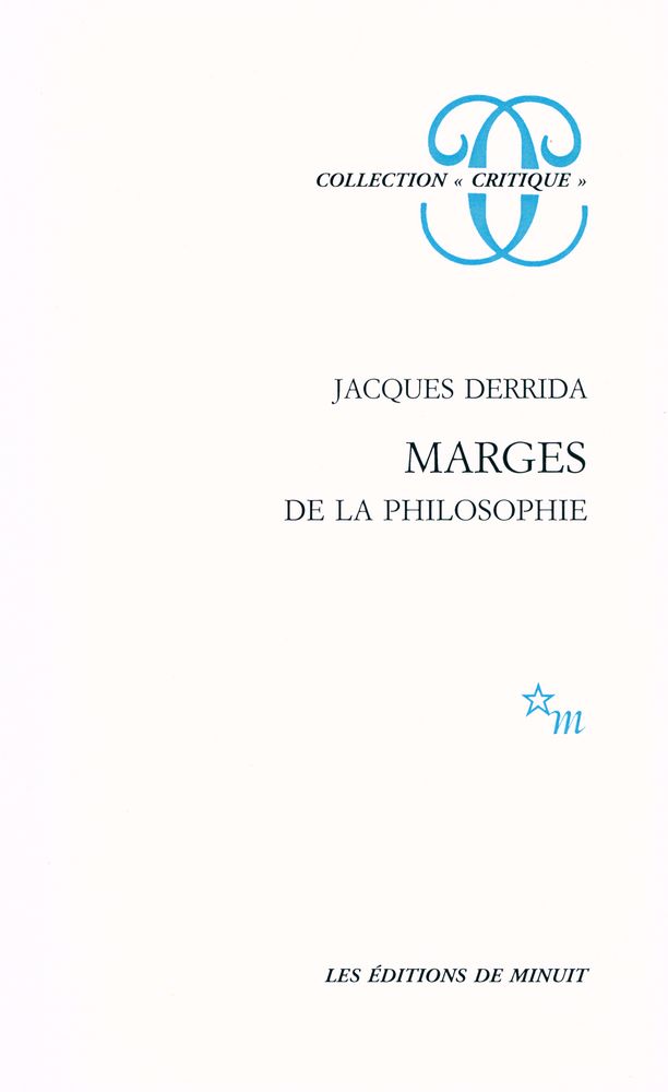 『MARGES DE LA PHILOSOPHIE』 1