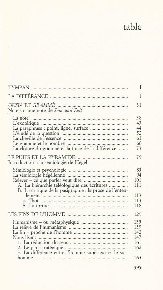 『MARGES DE LA PHILOSOPHIE』 2
