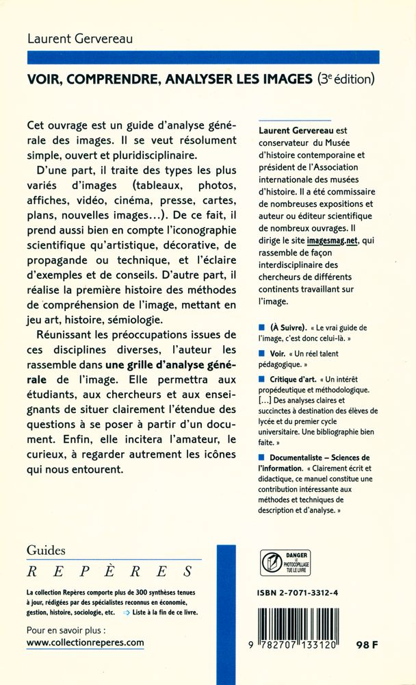 『Voir, comprendre, analyser les images』 4