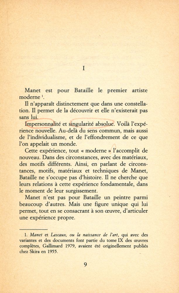 『AUX ORIGINES DE L'ART MODERNE : LE MANET DE BATAILLE』 2