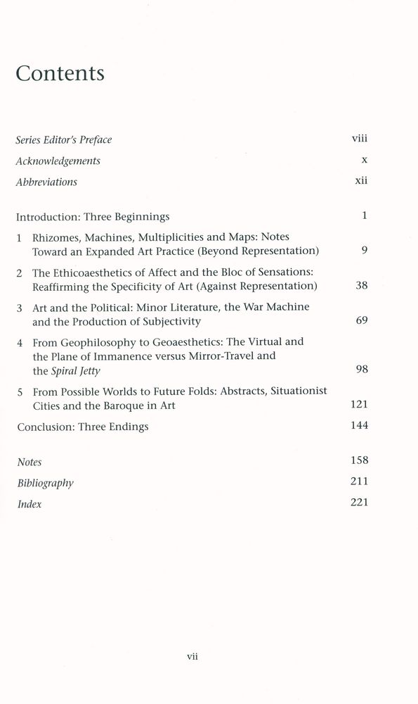 『Art encounters Deleuze and Guattari : thought beyond representation』 2