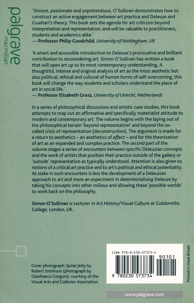 『Art encounters Deleuze and Guattari : thought beyond representation』 3