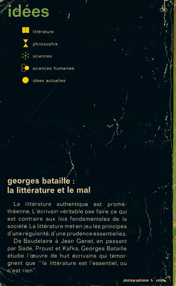 『la Littérature et le mal』 5