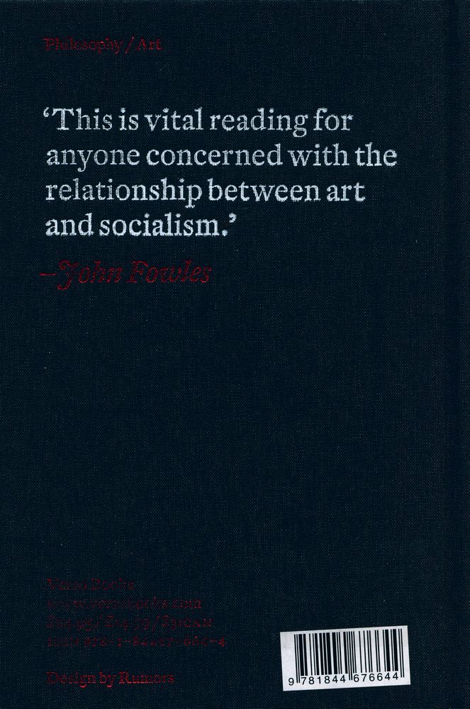『Aesthetics and Politics』 3