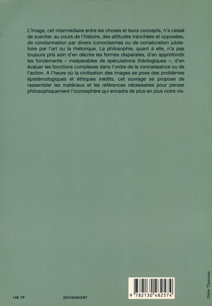 『Philosophie des images』 7