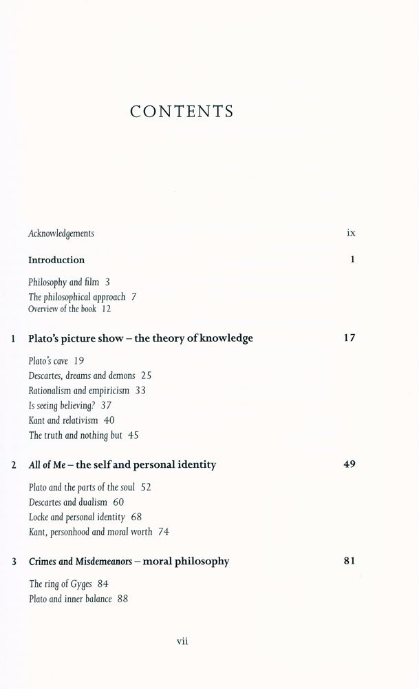 『PHILOSOPHY GOES TO THE MOVIES : An introduction to philosophy』 2