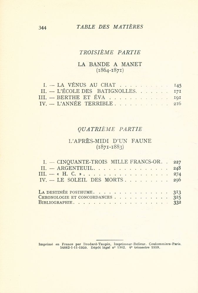 『LA VIE DE MANET』 3