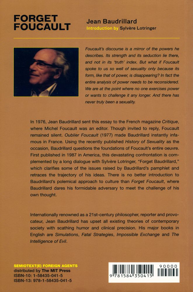 『FORGET FOUCAULT』 3