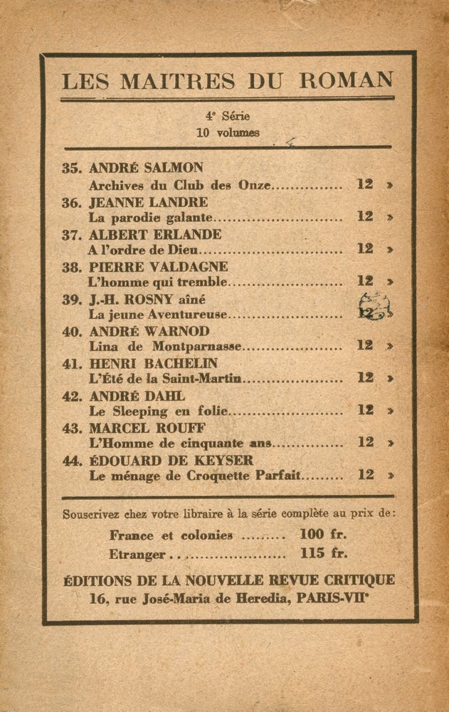 『LA FARCE DE L'ART VIVANT』 3