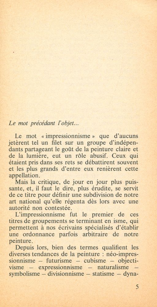 『POUR ON CONTRE 17 - POUR /Contre l'impressionnisme』 2