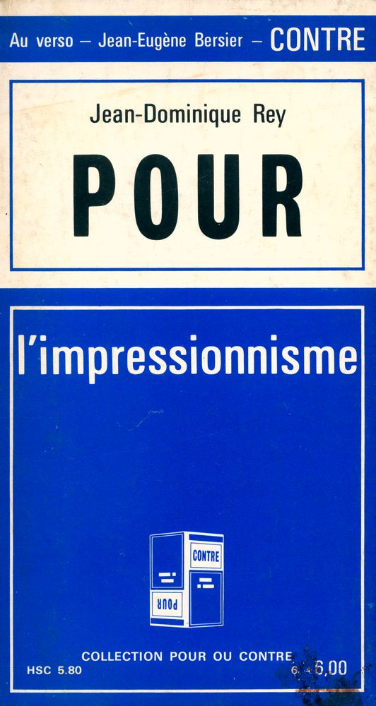 『POUR ON CONTRE 17 - POUR /Contre l'impressionnisme』 3
