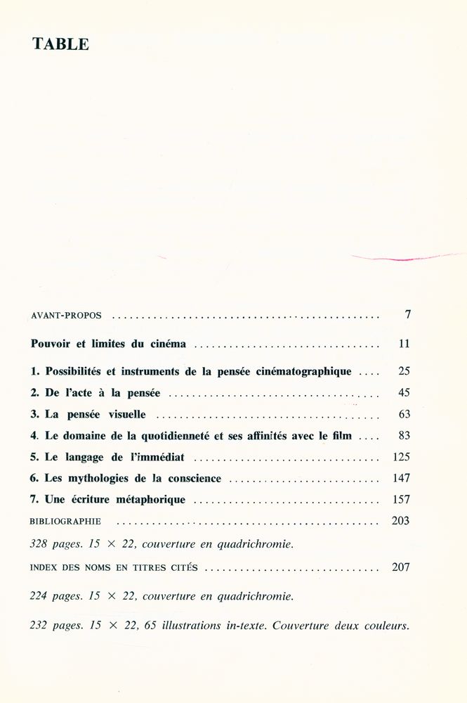 『Mythologie profane : Cinéma et pensée sauvage』 2