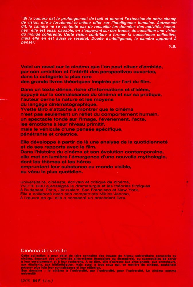 『Mythologie profane : Cinéma et pensée sauvage』 3