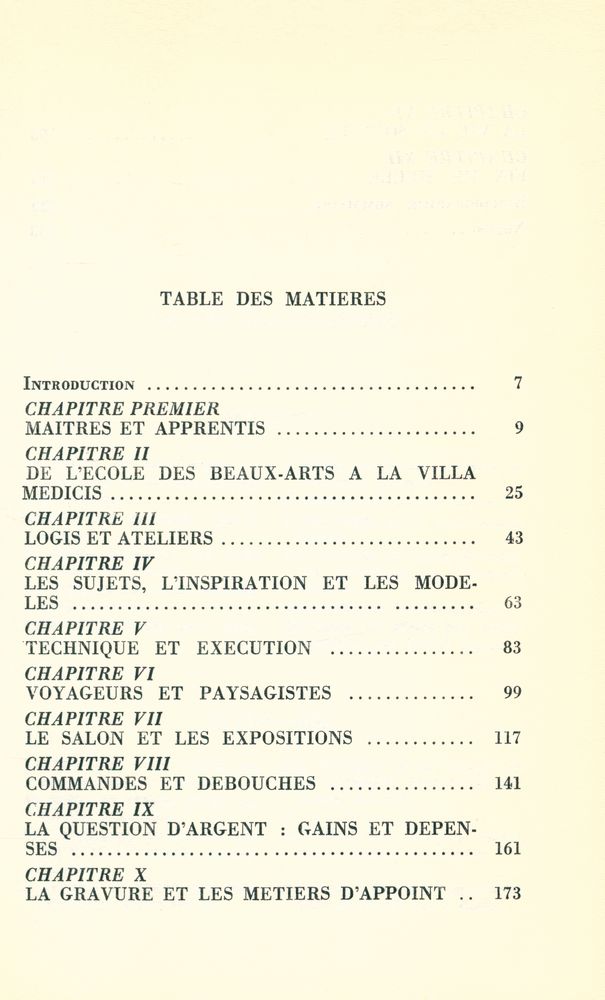 『LA VIE QUITIDIENNE DES ARTISTES FRANÇAIS AU XIXe SIÈCLE』 2