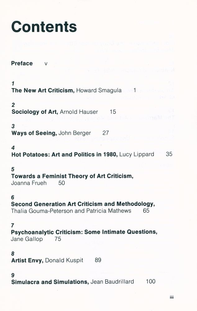 『Re - visions : new perspectives of art criticism』 2