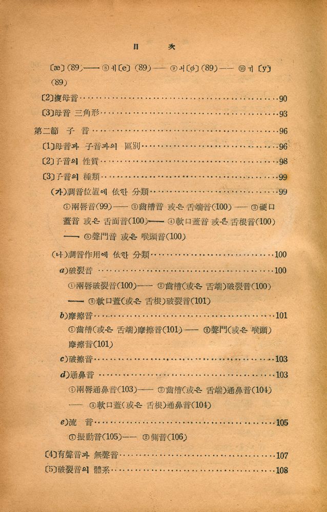 『國語學槪論(국어학개론)』 5
