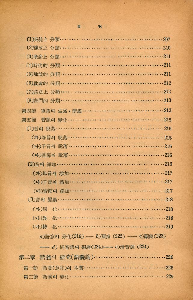 『國語學槪論(국어학개론)』 8