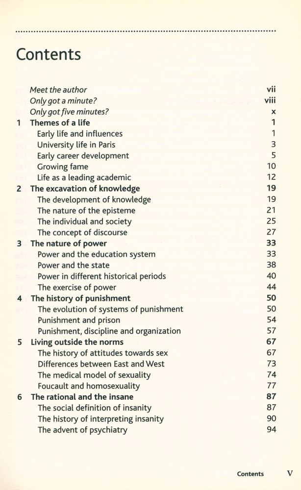 『FOUCAULT : THE KEY IDEAS』 2