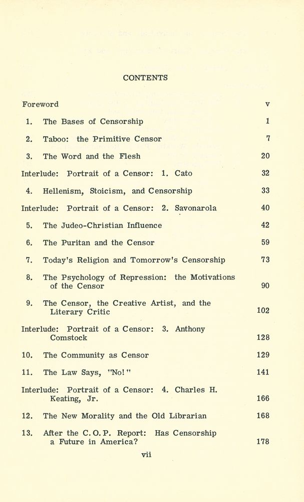 『THE FEAR OF THE WORD : Censorship and Sex』 2