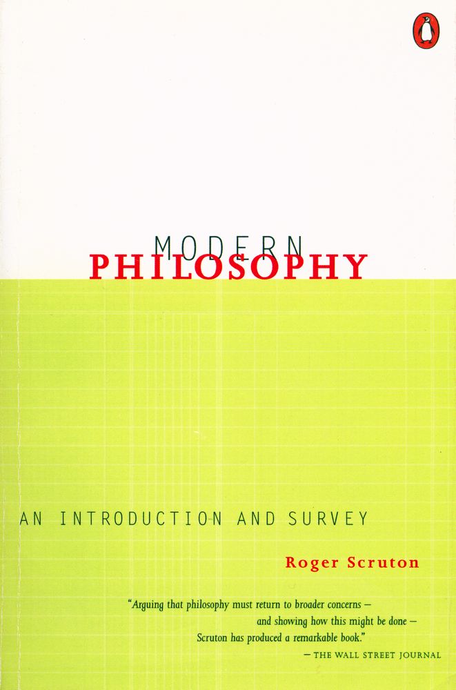 『Modern Philosophy : An Introduction and Survey』 1