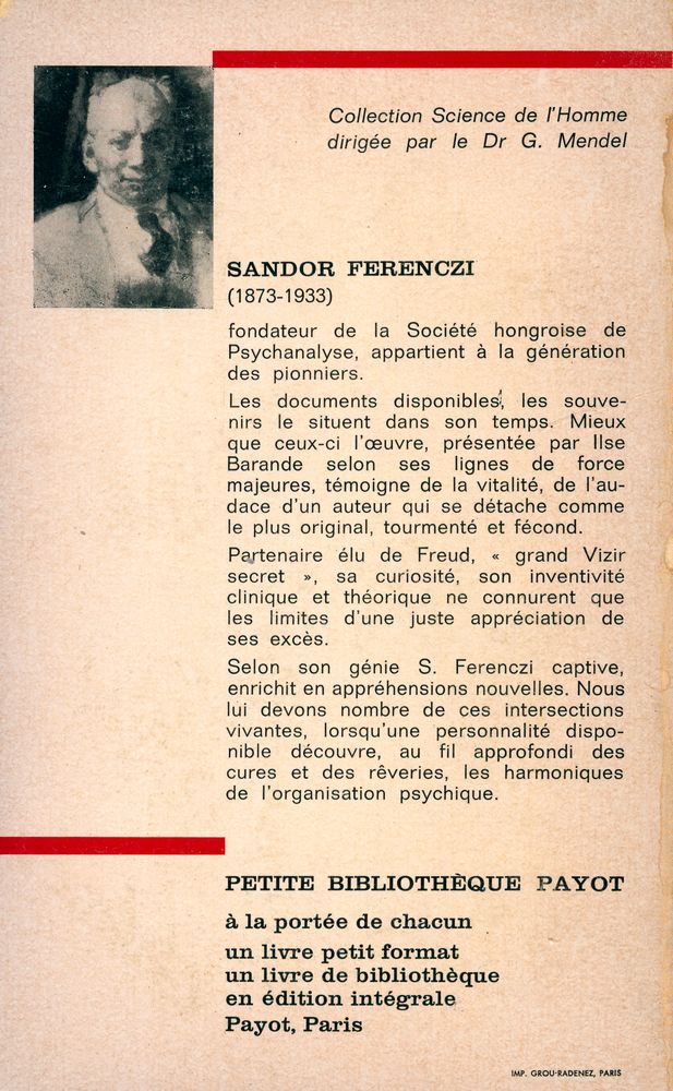 『Sandor Ferenczi』 3