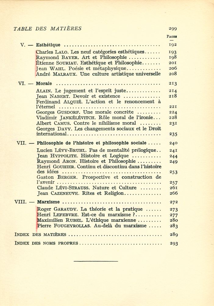 『Anthologie des PHILOSOPHES FRANÇAIS CONTEMPORAINS』 4