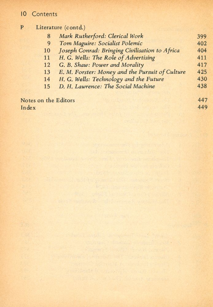 『Industrialisation and Culture 1830 - 1914』 7
