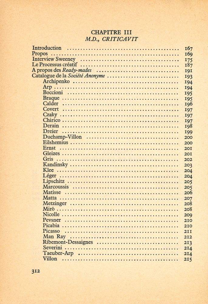 『DUCHAMP DU SIGNE Ecrits』 3