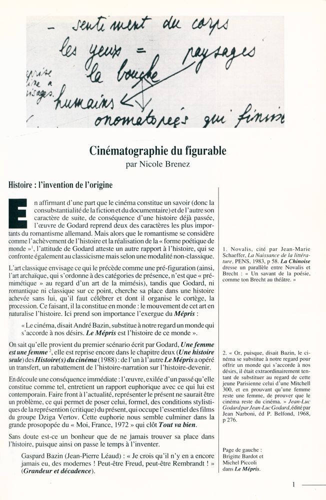 『L'AVANT - SCÈNE cinéma』 Numéro double mai/juin 1992, N° 412/413 2