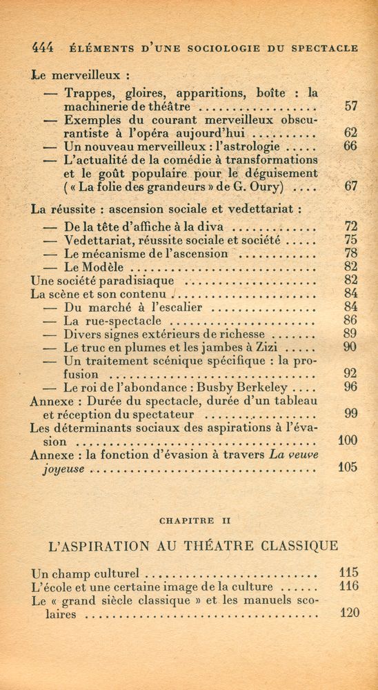 『Eléments d'une sociologie du spectacle』 3